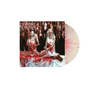 Cannibal Corpse 'Butchered At Birth' LP Vinile splatter bianco rosso - Nuovo
