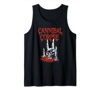 Cannibal Corpse - Canotta Ufficiale - Ritual Candles Unisex Adulti, Nero, S, Manica Corta