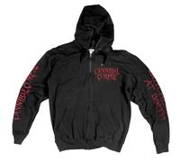 Cannibal Corpse Felpa con Cappuccio Butchered At Birth 2019 Nuovo Ufficiale Uomo Size L