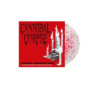 Cannibal Corpse 'Hammer Smashed Face' LP trasparente con schizzi di colore rosso