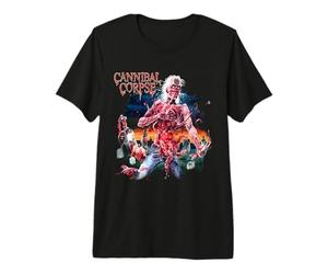 Cannibal Corpse - Merchandise Ufficiale - Eaten Back to Life Maglietta Premium