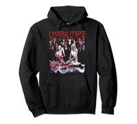 Cannibal Corpse- Prodotto ufficiale - Macellato alla nascita Felpa con Cappuccio