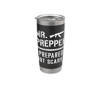Canning Stagione Prepper Cibo Mason Jar per Preppers Divertente Bicchiere termico in acciaio inox doppia parete