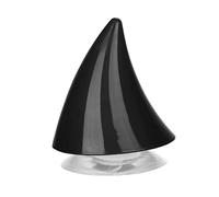 Canno di casco da moto, casco da moto devil corno succhiaio in plastica in plastica motocicletta corno di casco con bicicletta con una mano di aspirazione per decorazioni per il casco, nero