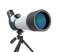 Cannocchiale 20-60x80 Cannocchiale con treppiede e custodia for il trasporto e adattatore for telefono Telescopio impermeabile con visione notturna BAK4 Oculare ad angolo di 45 gradi for l'osservazion