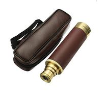 Cannocchiale monoculare pirata, mini telescopio per visione notturna in ottone 25x32 per navigazione di viaggio Voyage View Guardare i giochi