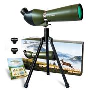 Cannocchiale per bambini per birdwatching, 18-36X cannocchiale per birdwatching per bambini con treppiede e guida all'osservazione della natura, cannocchiale per principianti per esplorare la natura