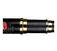 Boland 74313 - Telescopio pirata, dimensioni da 18 a 32 cm, diametro 4 cm, in plastica, telescopio allungabile, bucaniere, marinaio, giocattolo, accessorio