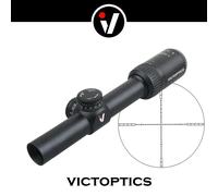 Cannocchiale VictOptics 1-4x20 SFP | Reticolo Mil e di Distanza | Lenti Multistrato Totali | Tubo da 25,4 mm (1") | Leva di Regolazione Ingrandimento