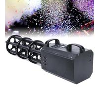 Cannon Confetti Machine Lanciatore di coriandoli con cannone elettrico e luci a LED. Per feste al chiuso e all'aperto, Capodanno, compleanni, feste, docce, lauree, matrimoni.