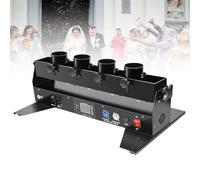 Cannon Confetti Machine Lanciatore di coriandoli professionale con 4 telecomandi elettrici per feste, eventi speciali