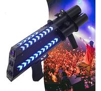 Cannon Confetti Machine Macchina lanciacoriandoli, cannone da palco, portatile, 3 colpi, mini pistola per Halloween, matrimonio, festa, discoteca, effetti DJ