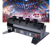 Cannon Confetti Machine Macchina lanciacoriandoli professionale elettrica portatile per DJ, per effetti speciali, club, bar, matrimoni, Natale, Halloween, carnevale, Pasqua