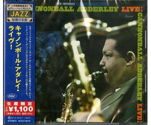 Cannonball Adderley Jazz Sax NUOVO CD SIGILLATO CD Cannonball Adderley-Live ...