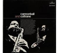 CANNONBALL ADDERLEY & JOHN COLTRANE - cannonball and coltrane LP