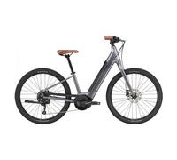 Cannondale adventure neo 4 650b shimano 9v 400wh bicicletta elettrica da citta grigio