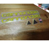 Cannondale Expert BMX rosso anni '90 kit old school decalcomanie adesivo adesivi