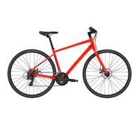 Cannondale quick 5 fitness bike shimano tourney 7s 700 mm acid red