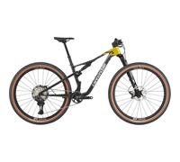 Mountain bike full suspension cannondale scalpel 2 lefty in carbonio 29 shimano 12v nero giallo