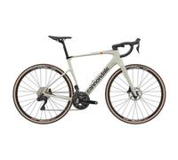 Cannondale synapse carbon 4 shimano 105 di2 12v 700 mm beige bicicletta da strada
