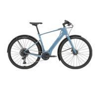 Cannondale tesoro neo carbon 2 bici elettrica da citta sram apex nx 12s 400wh 700mm blu