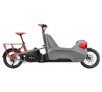 Cannondale wonderwagen neo 2 bicicletta elettrica da trasporto shimano deore 10s 545wh 20 grigio