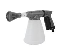 Cannone in schiuma da 800 ml per rona di pressione, strumento di spruzzatore professionale multifunzionale Spruzzatore di cannoni da giardino per lavaggio e pulizia 'auto (Grigio)