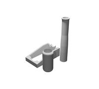 Cannone Miniatura Giocattolo Guerra Rivoluzionaria Spara Marshmallow 3D