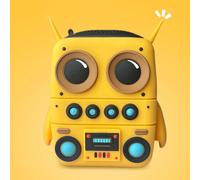 Cannone per bassi multifunzionale radio con altoparlante wireless per