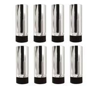 Cannone per coriandoli, 8 pezzi, divertenti, decorazioni per coriandoli con design colorato, accessorio per feste, strumento per celebrazioni, per interni ed esterni, Natale, compleanni