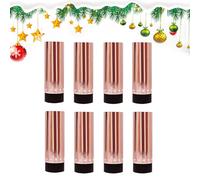 Cannone per coriandoli, 8 pezzi, divertenti per feste, decorazioni per interni ed esterni, per Natale, compleanni, matrimoni, Capodanno, feste di laurea