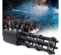 Cannone per coriandoli senza fili, elettrico, spara coriandoli per eventi, feste, discoteche, concerti, pistola per ambienti professionali per occasioni speciali