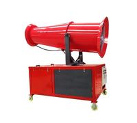 Cannone portatile della nebbia di soppressione della polvere di alta efficienza per i cantieri all'aperto, sistema di nebulizzazione industriale per la costruzione, l'estrazione mineraria, la