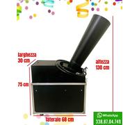 CANNONE SPARA CORIANDOLI A CO2 ROBUSTO E PROFESSIONALE