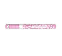 Cannone Sparacoriandoli coriandoli CUORI BIANCHI da 60 CM