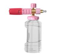 Cannoni in schiuma per idropulitrice Dispenser di sapone a bocca larga per lavaggio auto Cannoni di sapone regolabili Ugello orifizio 1.1mm Rondella Spruzzatore di schiuma