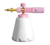 Cannoni in schiuma per idropulitrice Dispenser di sapone a bocca larga per lavaggio auto Cannoni di sapone regolabili Ugello orifizio da 1,1 mm Spruzzatore di schiuma per dettagli auto