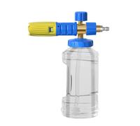 Cannoni in schiuma per idropulitrice Dispenser di sapone a bocca larga per lavaggio auto Cannoni di sapone regolabili Ugello orifizio 1.1mm Rondella Spruzzatore di schiuma