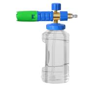 Cannoni in schiuma per idropulitrice Dispenser di sapone a bocca larga per lavaggio auto Cannoni di sapone regolabili Ugello orifizio da 1,1 mm Spruzzatore di schiuma per dettagli auto