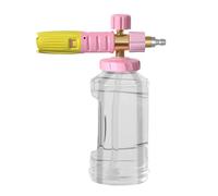 Cannoni in schiuma per idropulitrice Dispenser di sapone a bocca larga per lavaggio auto Cannoni di sapone regolabili Ugello orifizio da 1,1 mm Spruzzatore di schiuma per dettagli auto