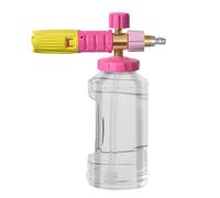 Cannoni in schiuma per idropulitrice Dispenser di sapone a bocca larga per lavaggio auto Cannoni di sapone regolabili Ugello orifizio 1.1mm Rondella Spruzzatore di schiuma