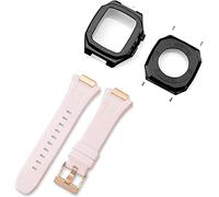 Cannoniera del paraurti in acciaio inossidabile in silicone cinghia di orologio ， per serie 7 8 45 mm 41 mmkit, fascia di sostituzione del coperchio in metallo da uomo ， per 44 mm 6 5 4 SE Accessori