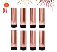 Cannons - Cannon da 11 x 3,7 cm, multicolore, rosso, blu, verde, giallo e rosa, bottoni automatici per celebrazioni, compleanni, matrimoni e feste, confezione da 4