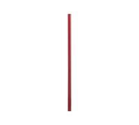 Cannucce Acciaio 10pcs Heart-shaped Drinking Straw Portable Stainless Steel Straw Travel Bar Tool Reusable Metal Straws(Red)