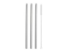 Cannucce Acciaio 3Pcs Reusable Heart Shaped Drinking Straw With Brush Stainless Steel Straws For Juice Milk Tea Coffee Bar Party(3Pcs Silver)