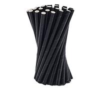 Cannucce carta Nere - cm 21x7 mm - Confezione 250 pezzi