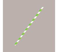 Cannucce di Carta a Spirale di Colore Verde Dm8 H200 2x150 pezzi