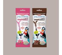 Cannucce Dolfin Polaretti Magic Milk Microsfere 6x7 Miste Gusto Cioccolato e Gusto Fragola (84 pz)