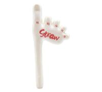 Cannucce grandi per dita dei piedi, in ceramica, fatte a mano, riutilizzabili, divertenti, per pesca, bevande fredde, picnic, all'aperto, acqua, casa, campeggio, feste, whisky, birra