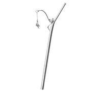 Cannucce in metallo riutilizzabili - Set di cannucce portatili in acciaio con per il trasporto, per bevande ecologici per caffè, tè, campeggio, S